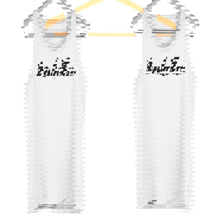 マンハッタンニューヨーク 世界一の街 タンクトップ