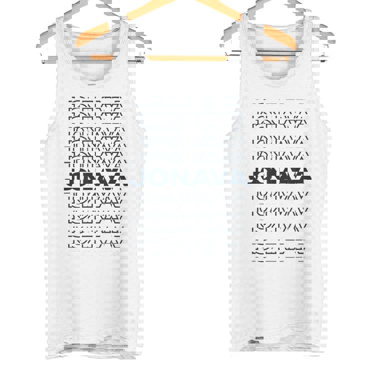 ミニマリストシティ リトアニアモダンジョナバ タンクトップ