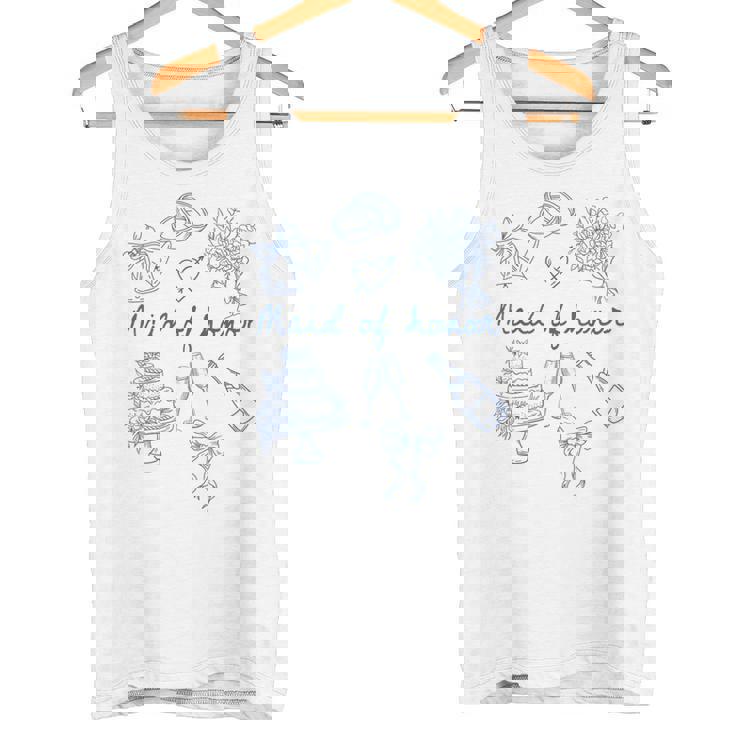 メイド・オブ・オナー ブライズメイド ブライダルパーティー 結婚式 独身 タンクトップ