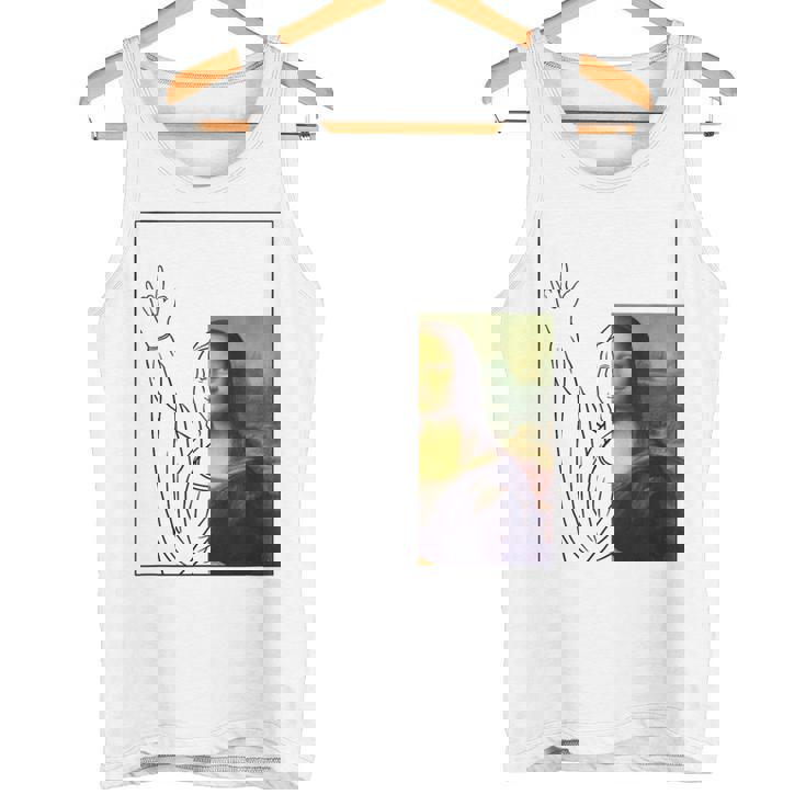 モナリザ 芸術愛好家 芸術好き 古典美術史 タンクトップ