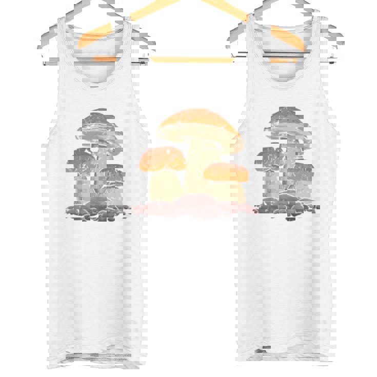 モレル茸 長袖tシャツ タンクトップ