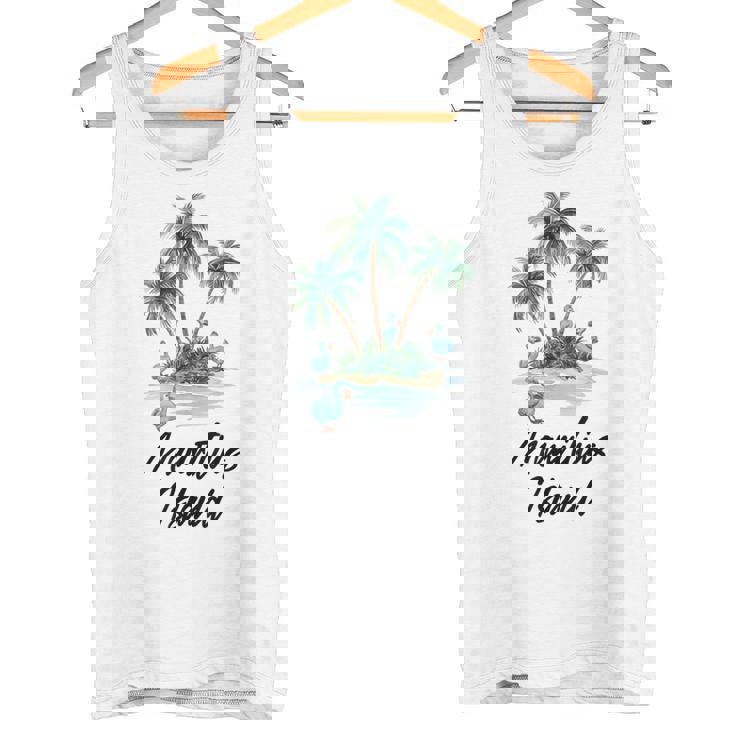 モーリシャス島 旅行 バケーション モーリシャス ドードー 鳥 タンクトップ