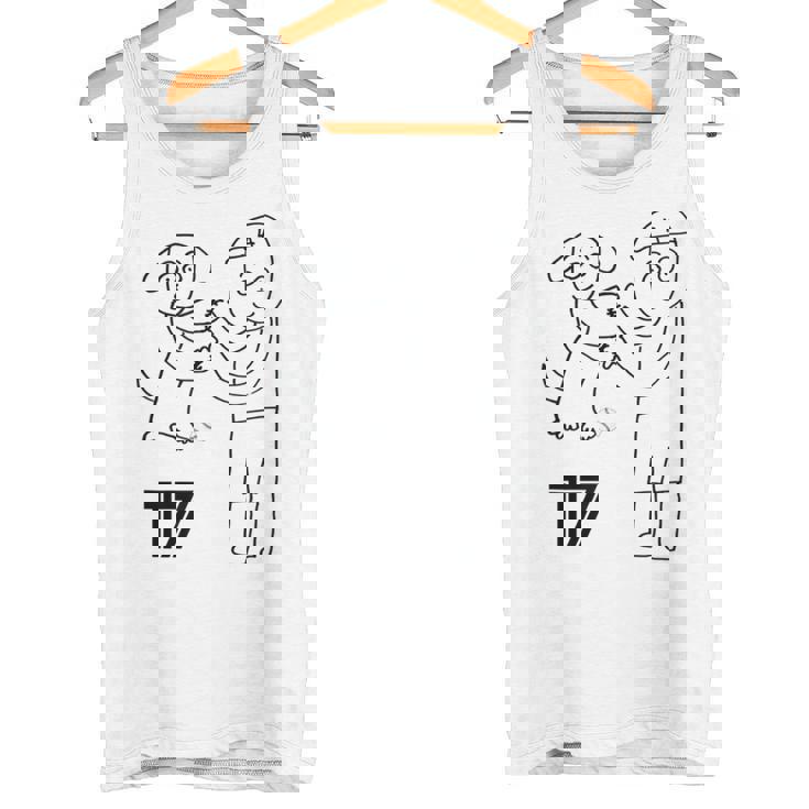 ユニフォーム風 応援 野球 Decoy Dekopin デコピン かわいい犬 Kooikerhondje タンクトップ