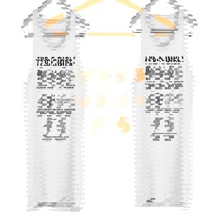 リスシャツの種類 おもしろリスシャツ リス タンクトップ