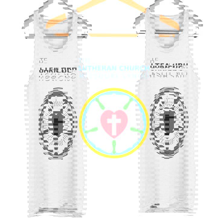 ルーテル教会 ミズーリ州会議 Lcms ローズシールロゴ タンクトップ