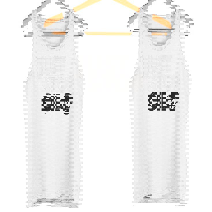 レトロ Justtop Oilave The Earth Meme タンクトップ