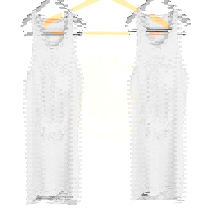 レトロ クリスマス メレ カリキマカ サンタクロース シャカ ハワイ タンクトップ