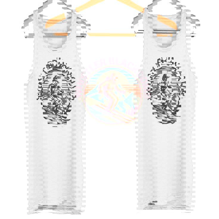 レトロ ヴィンテージ ウィスラー ブラッコム カナダ スキー リゾート 冬 タンクトップ