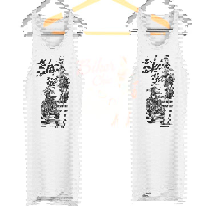 レトロなピンナップ タンクトップ