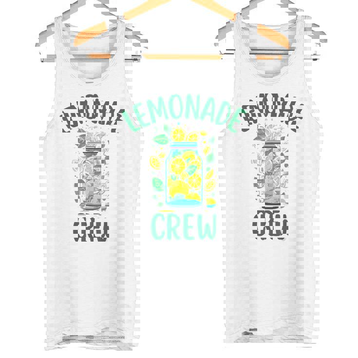 レモネードスタンドシャツ クルーとボス レモンジュース サマーイエロー タンクトップ
