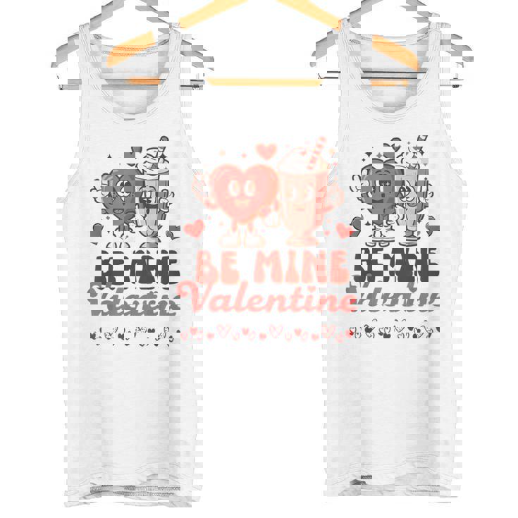 ロマンチックな手描きのスタイル バレンタインデー タンクトップ