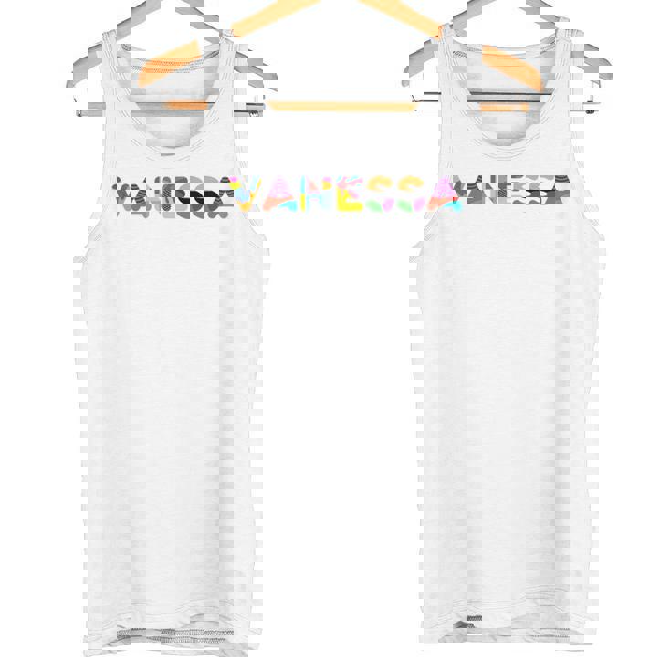 ヴァネッサ名 長袖tシャツ タンクトップ