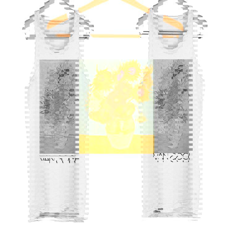 ヴァン・ゴッホ ひまわり アートギフト ヴィンセント・ヴァン・ゴッホ タンクトップ