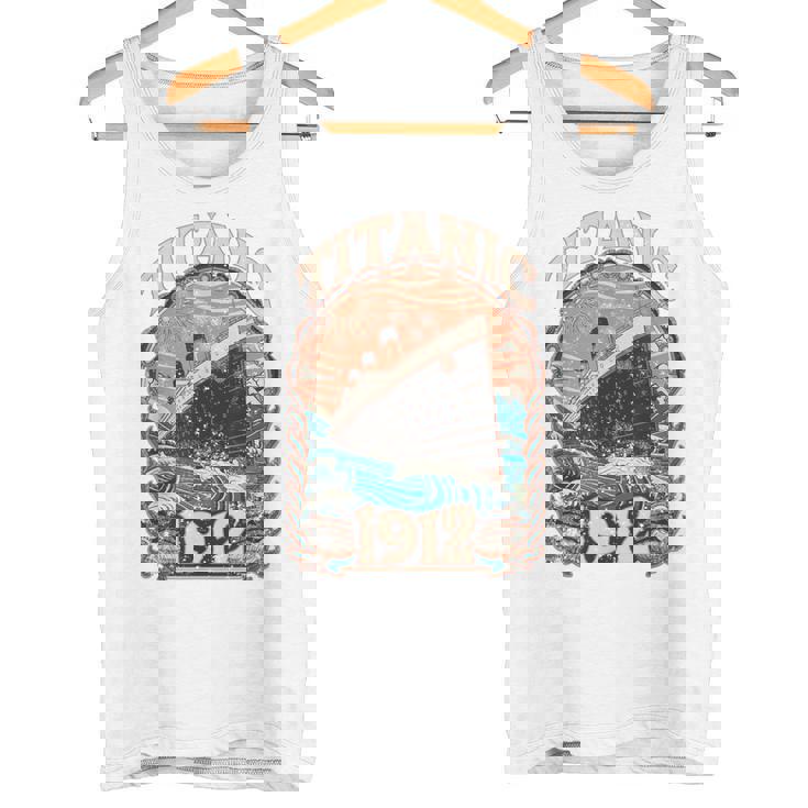 ヴィンテージ 1912年4月 Rms タイタニック アンティーク調クルーズデザイン タンクトップ