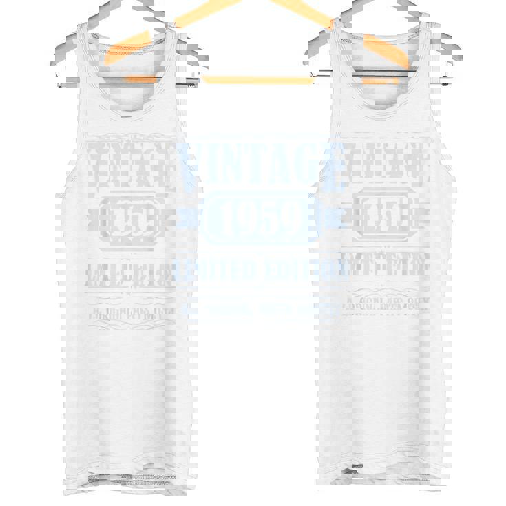 ヴィンテージ 1959 メンズ 限定版 Bday 1959 誕生日 タンクトップ