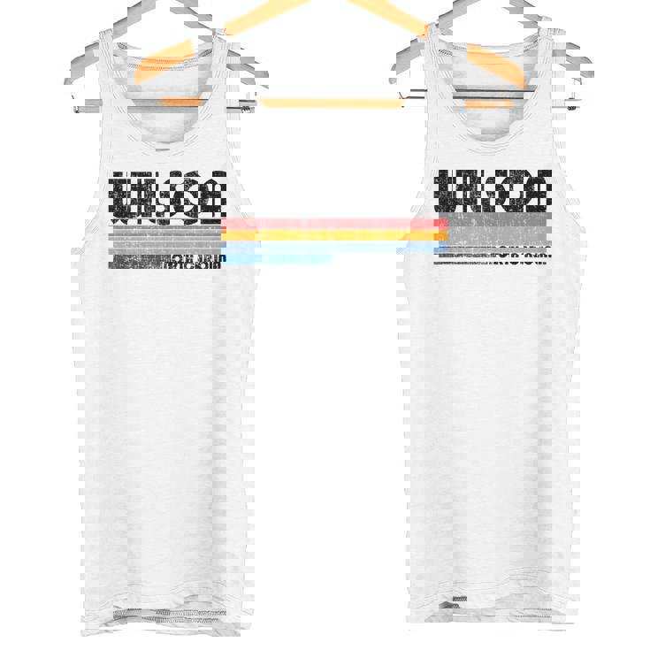 ヴィンテージ 70年代 80年代スタイル ウィルソン Nc タンクトップ