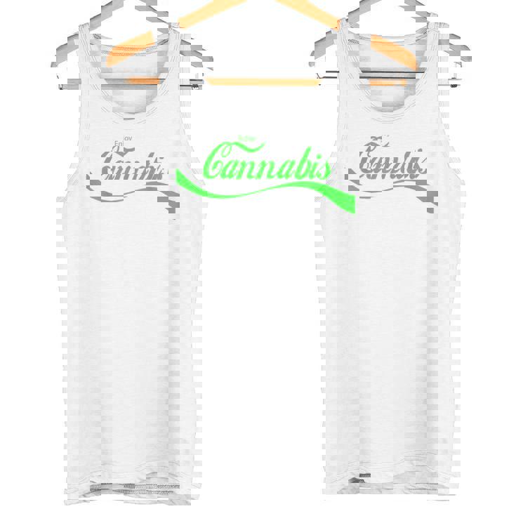 ヴィンテージ カンナビス アート レトロ マリファナ Thc レトロ 420日 ウィード タンクトップ