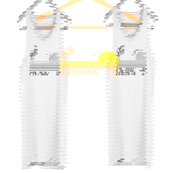 ヴィンテージ ハレイワ ハワイ ノースショア ビーチ レトロ サンセット 70年代 タンクトップ