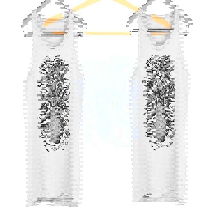 ヴィンテージ ブルー タコ タンクトップ