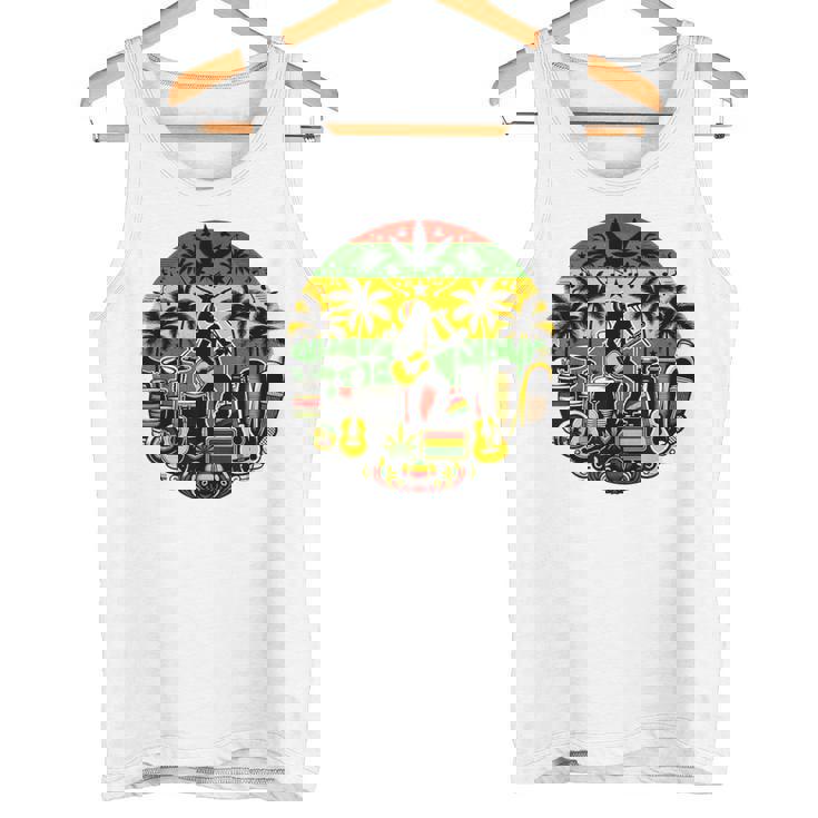 ヴィンテージ レゲエ服 ジャマイカ服 ラスタ服 レゲエ タンクトップ