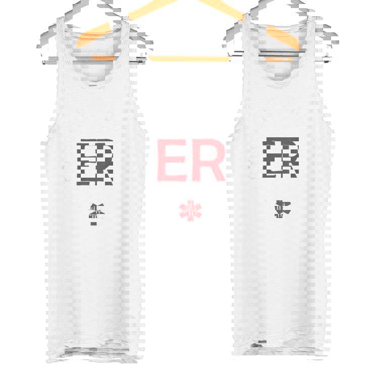 ヴィンテージ 救急科 緊急治療室 看護師 背中 タンクトップ