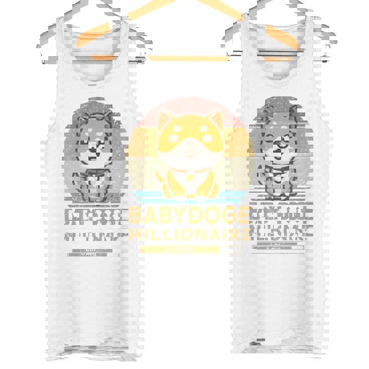 ヴィンテージ 面白い Baby Doge Millionaire Miner Baby Doge 長袖tシャツ タンクトップ
