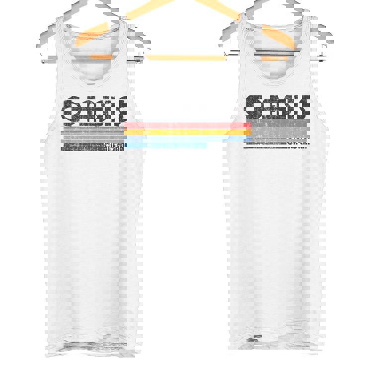 ヴィンテージ70年代80年代スタイルオアシス、Ca タンクトップ