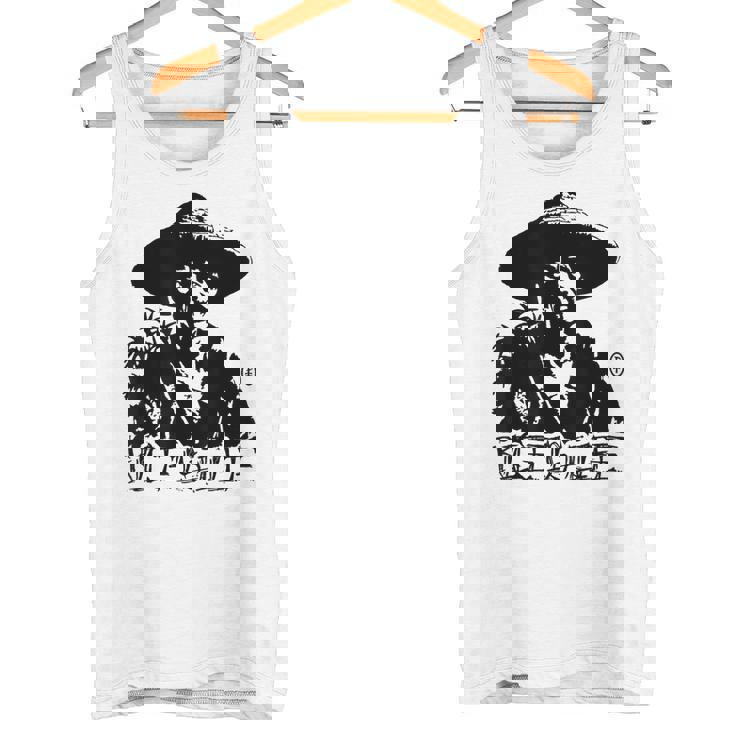 ヴィンテージの米農家のポートレート、米は命です タンクトップ