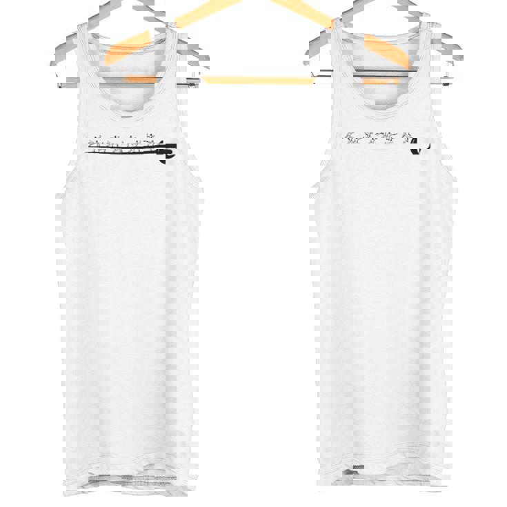 ヴィンテージフェンシング図面、フェンシング剣、レトロフェンサーデザイン。 タンクトップ