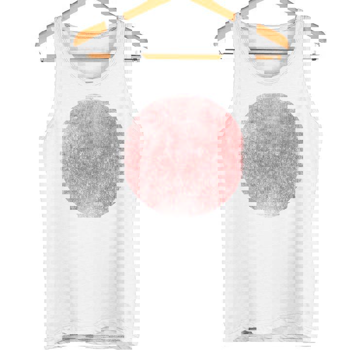 ヴィンテージ日本の日本国旗 タンクトップ