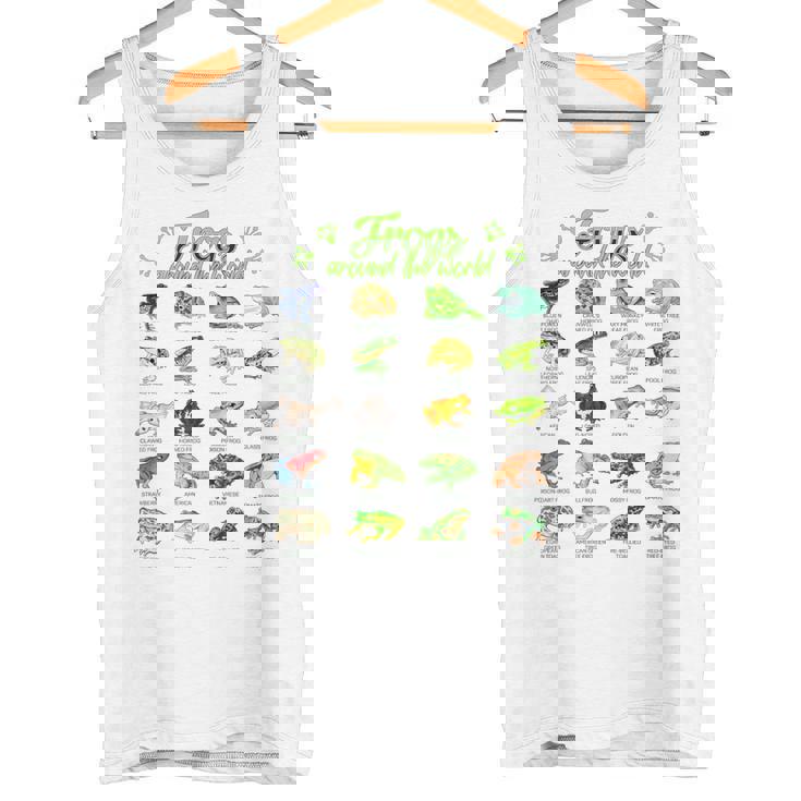 世界のカエル カエル タンクトップ