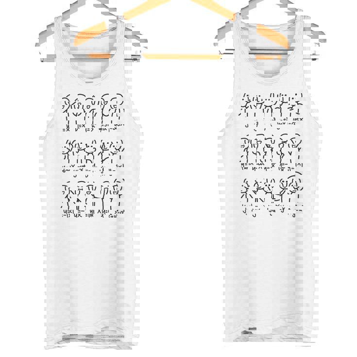 代数ダンス 面白い関数 グラフ 図表 数学方程式 タンクトップ