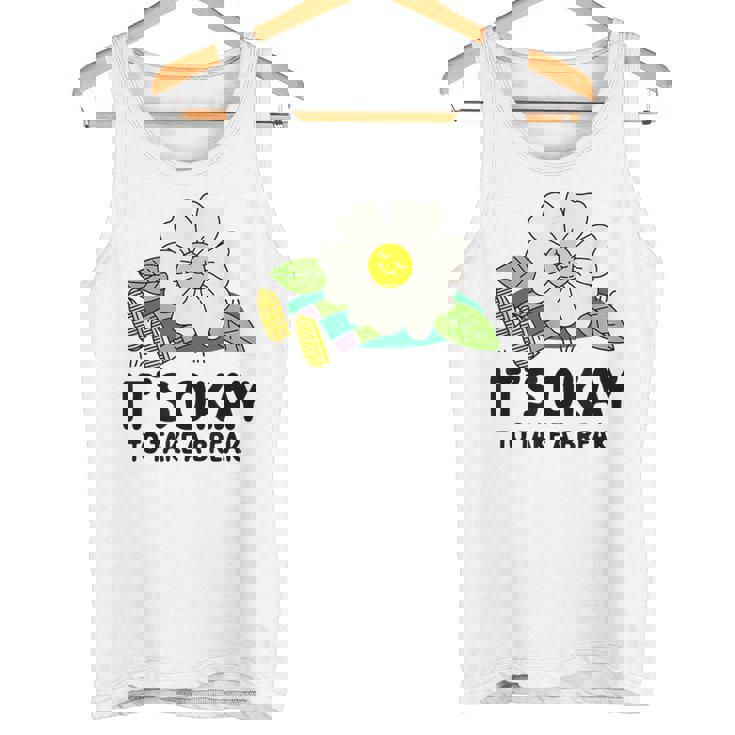 休憩しても大丈夫 タンクトップ