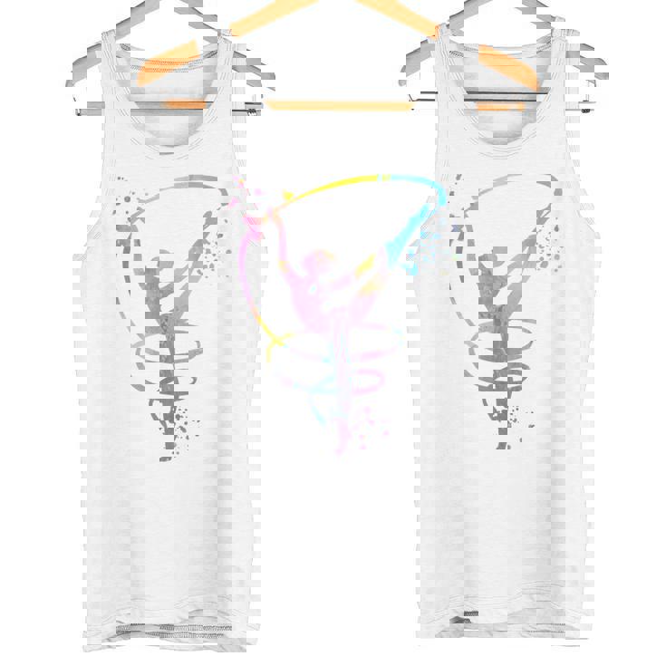 体操選手とバンドガールズ キッズ 新体操 タンクトップ