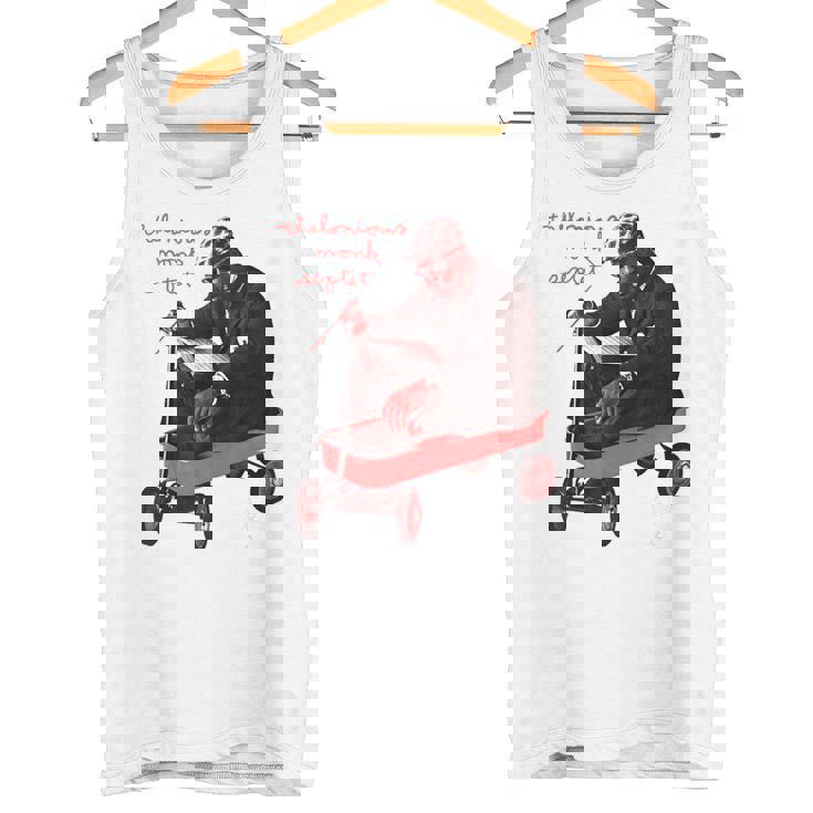 公式セロニアス・モンク・ジャズ・アイコン・グッズ Monks Music タンクトップ