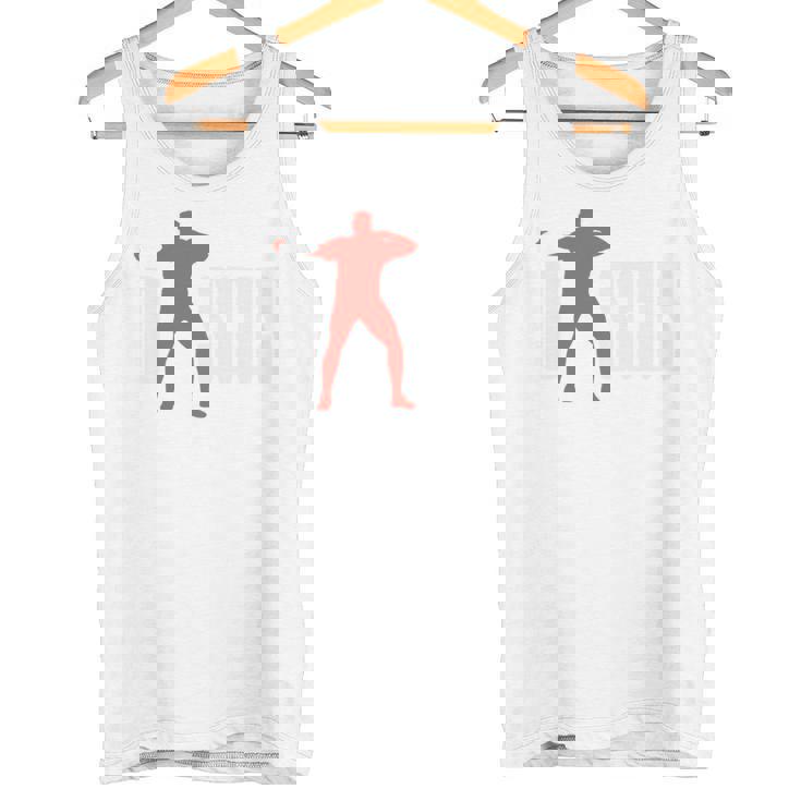 円盤 面白い 円盤投げ 長袖tシャツ タンクトップ