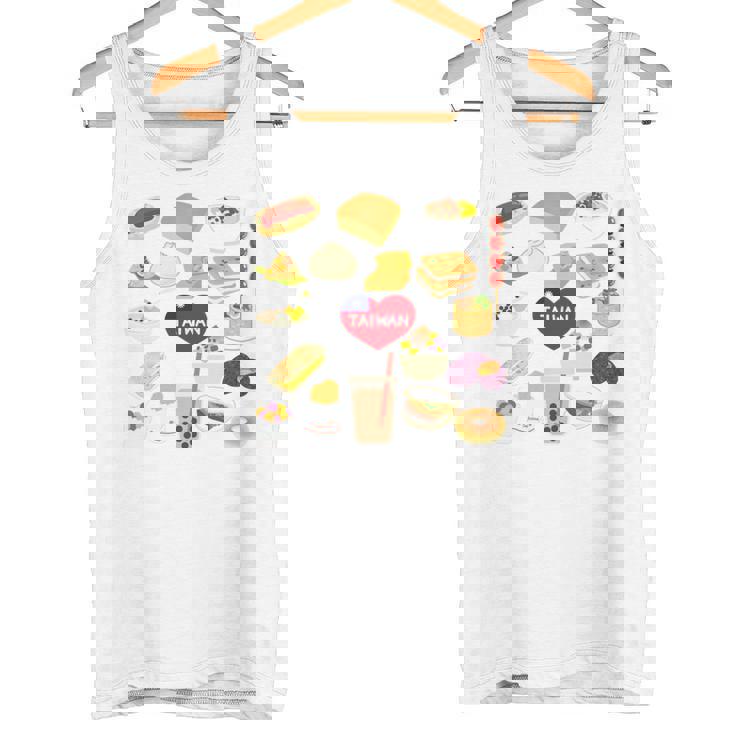 台湾の味 グルメ 国旗 ローカルフード 長袖tシャツ タンクトップ