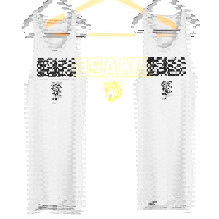 大阪タイガース ヴィンテージ 日本野球 ブラック タンクトップ