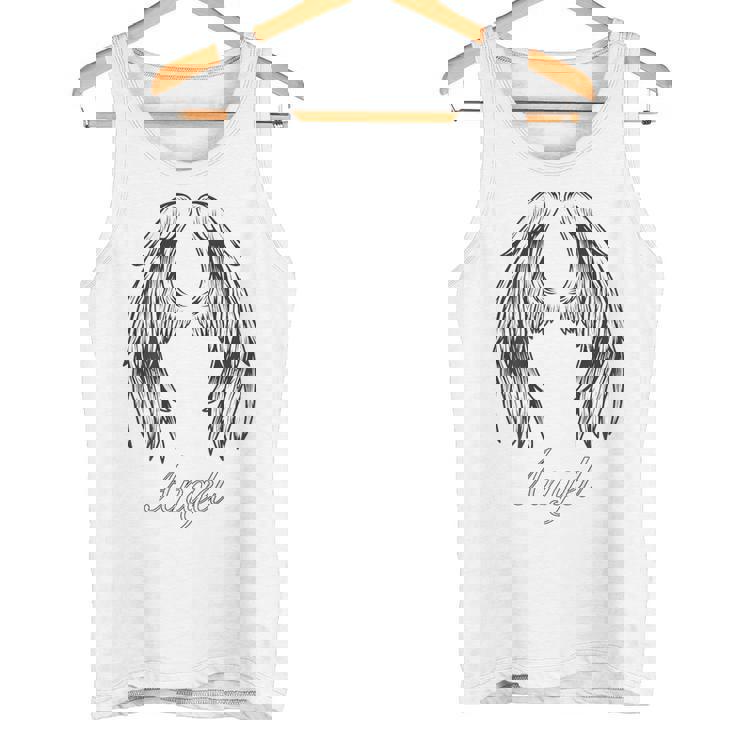 天使 背中には天使の羽 タンクトップ