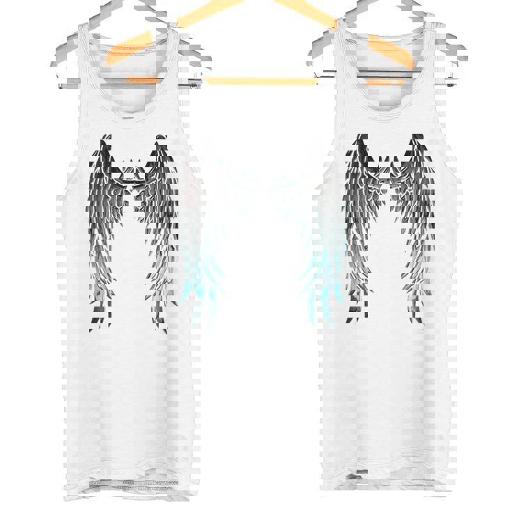 天使の羽 バックプリント タンクトップ