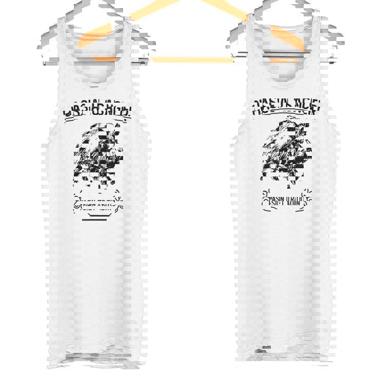 情熱と伝統の猪狩猟 タンクトップ