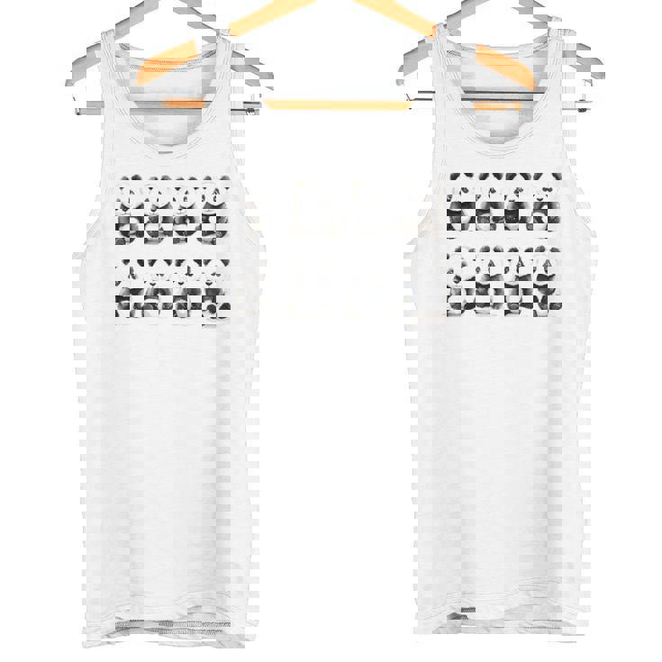 愛らしいパンダ柄かわいい動物デザイン 長袖tシャツ タンクトップ