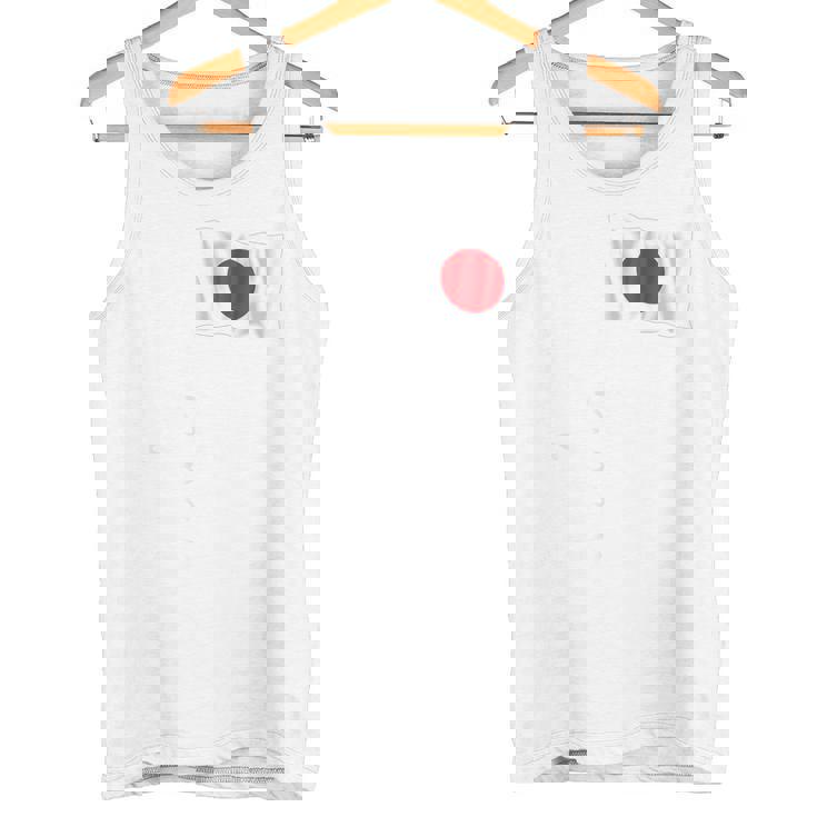 日本代表 ひの丸 日本国旗ポール 裏 タンクトップ