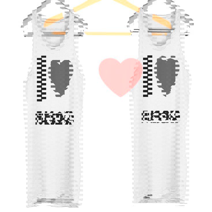 日本福岡大好き タンクトップ