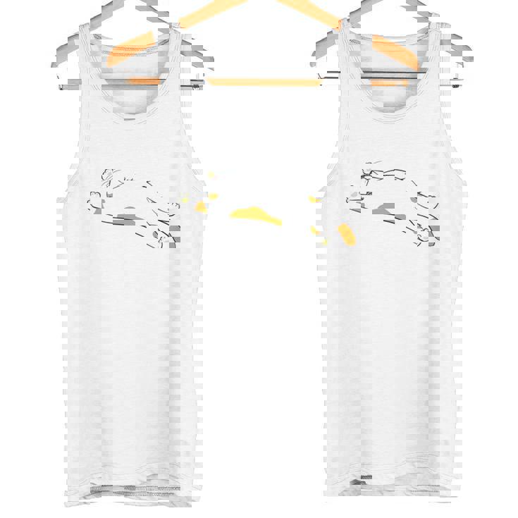 明日から本気出す 面白い猫のことわざ 長袖tシャツ タンクトップ