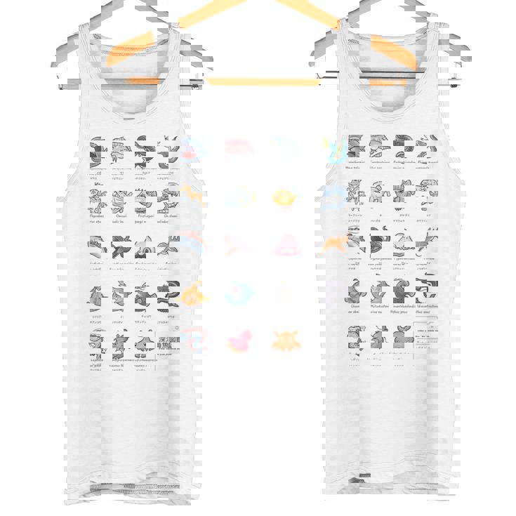 深海魚図鑑 タンクトップ