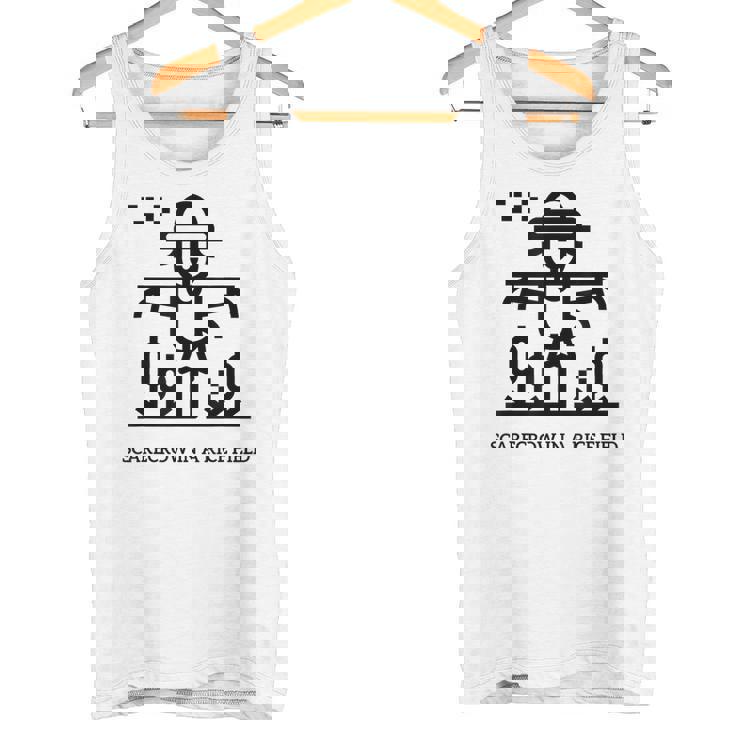 田んぼのかかし タンクトップ