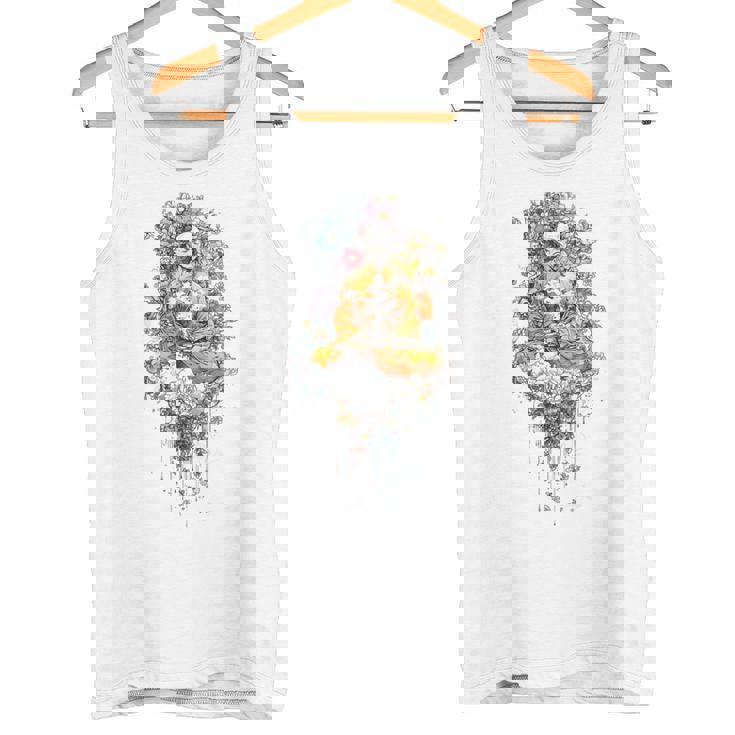 瞑想 仏 スピリチュアル ヨガ 禅 仏教 デザイン タンクトップ