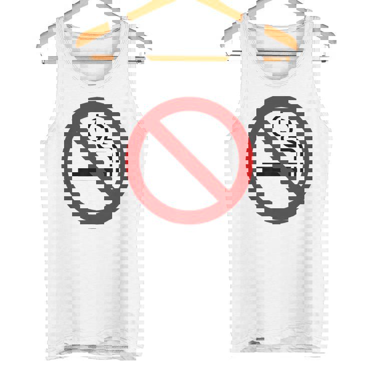 禁煙シンボル ノベルティ 禁煙サイン タンクトップ