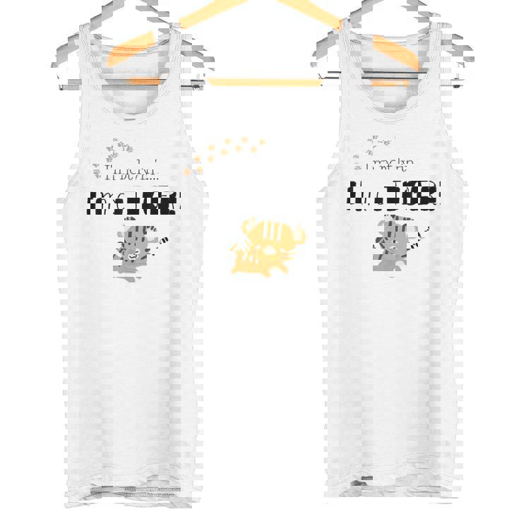 私は虎だ！ロア！ タンクトップ